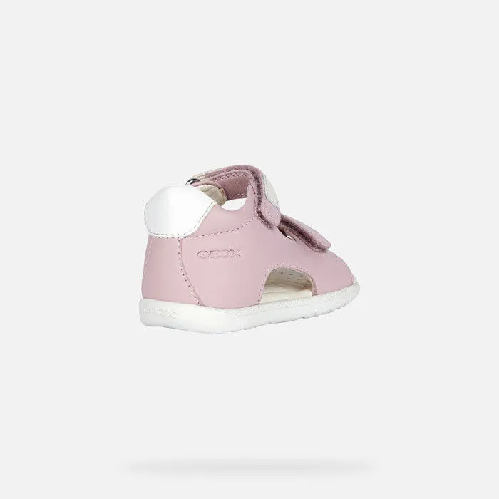 Geox Sandal Macchia Baby Lauflernsandalen rosa