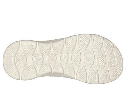 Skechers GO WALK Flex Sandal - Splendor Damen Sandale Flip Flop beige
