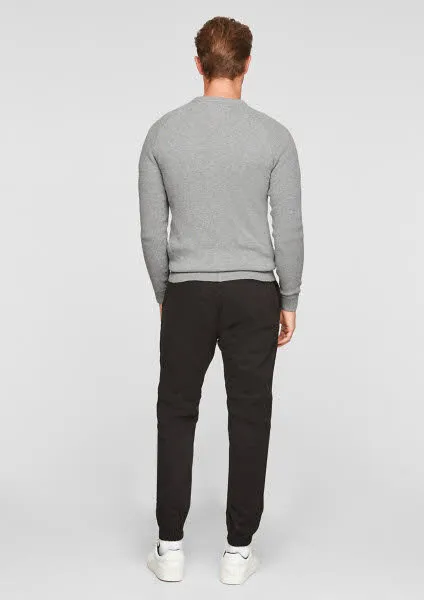 s.Oliver PULLI Herren Pullover Sweatshirt grey