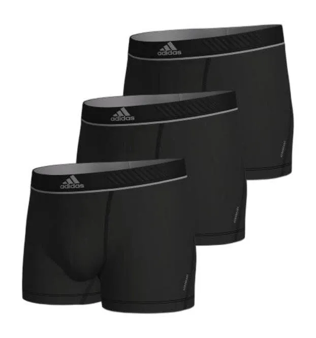 adidas Boxershorts Men Active Micro Flex Eco Trunk schwarz