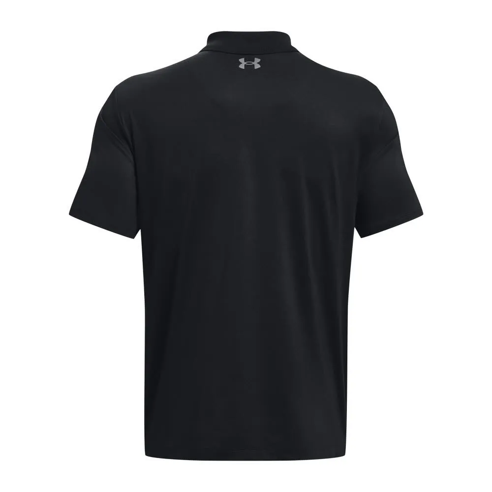 Under Armour Performance 3.0 Herren Poloshirt T-Shirt schwarz