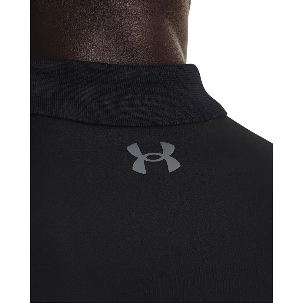 Under Armour Performance 3.0 Herren Poloshirt T-Shirt schwarz