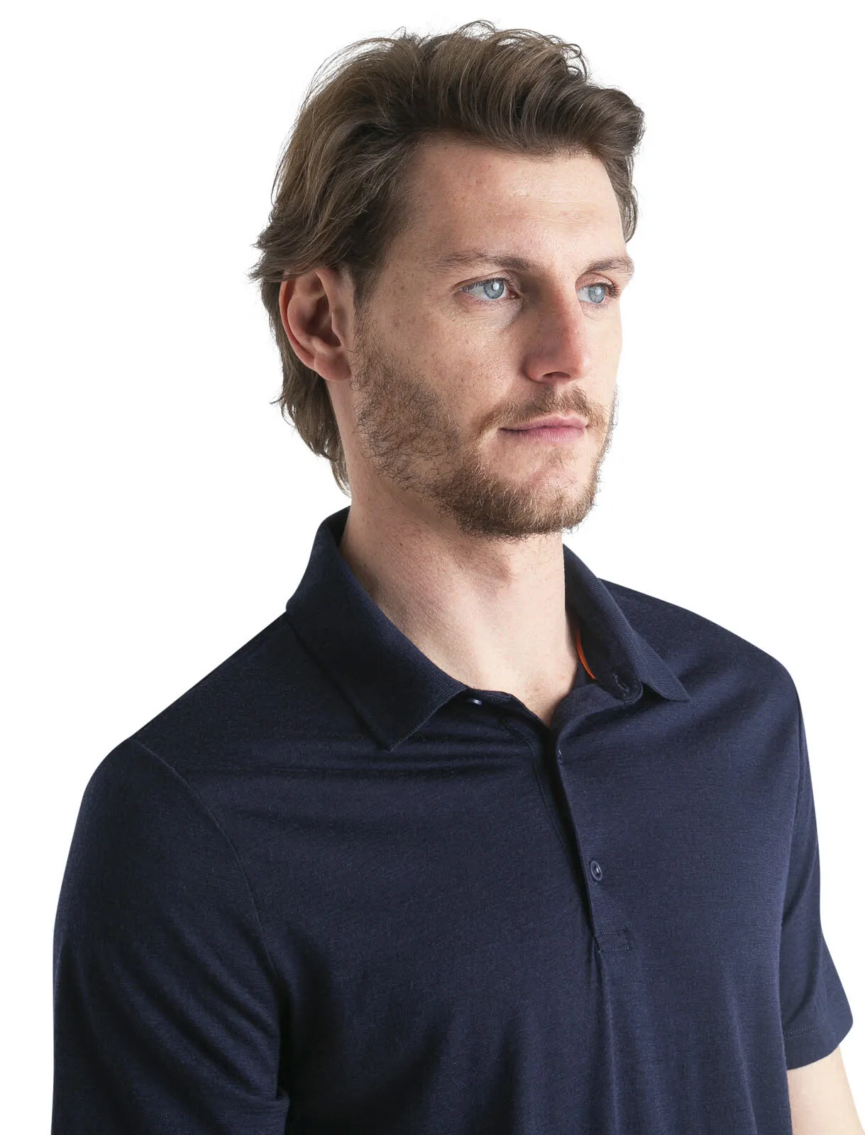Icebreaker Merino 150 Tech Lite Polo Herren dunkelblau