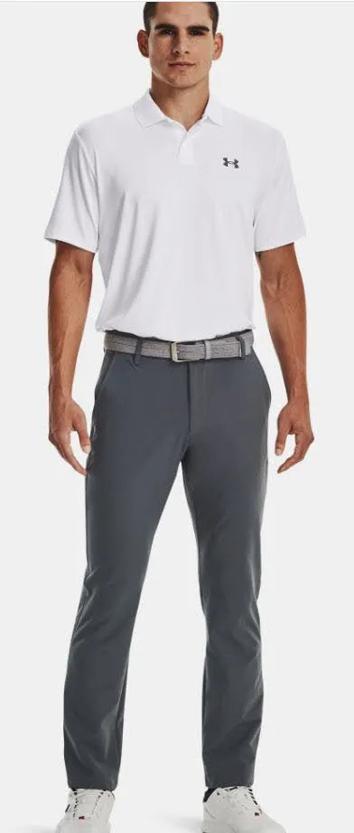 Under Armour Performance 3.0 Herren Polo Poloshirt weiß