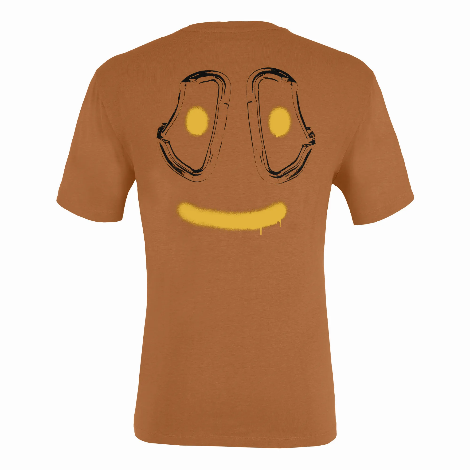 Salewa LAVAREDO HEMP PRINT Herren T-Shirt Funktionsshirt orange