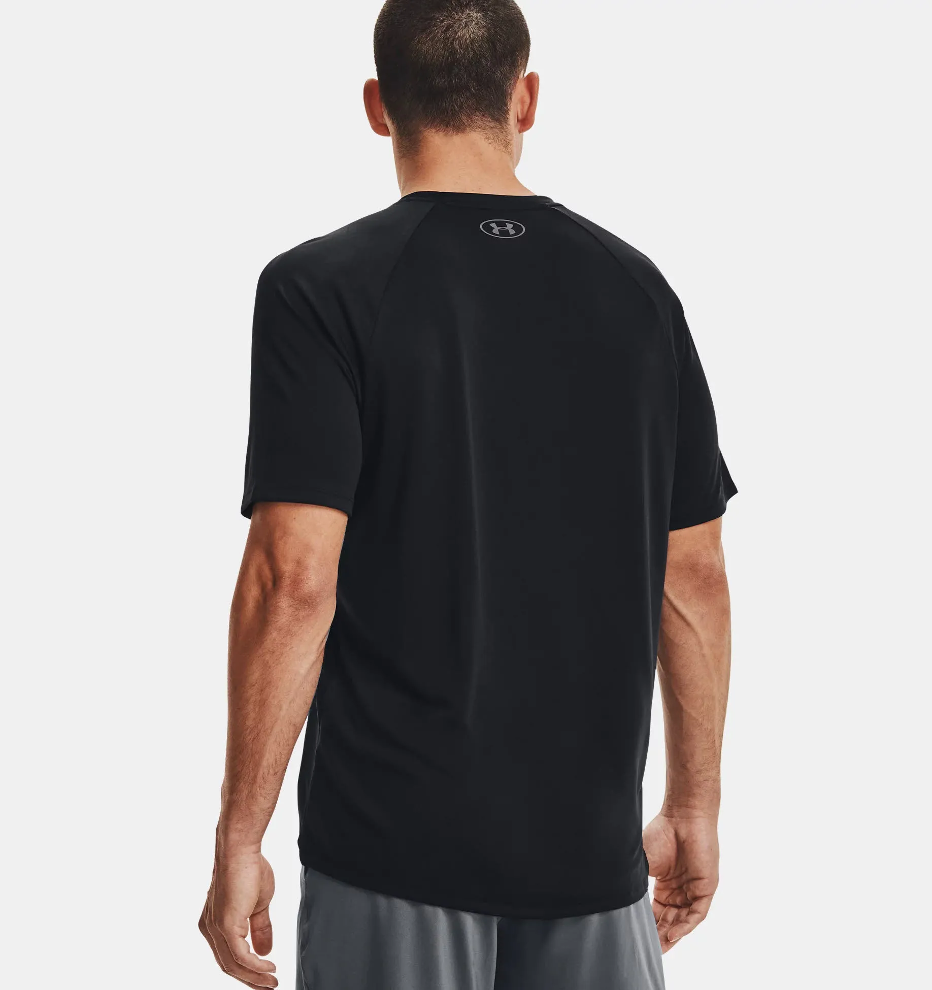 Under Armour UA Tech 2.0 Herren Sport Trainings T-Shirt Schwarz NEU