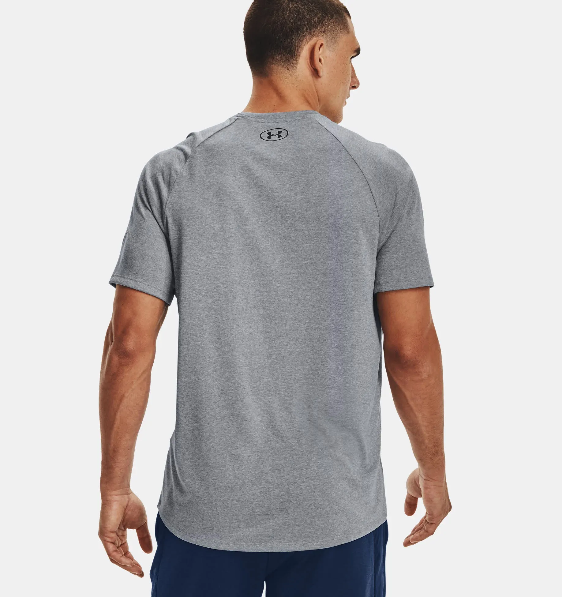Under Armour UA Tech 2.0 SS Tee Herren T-Shirt Sportshirt Funktionsshirt grau NEU