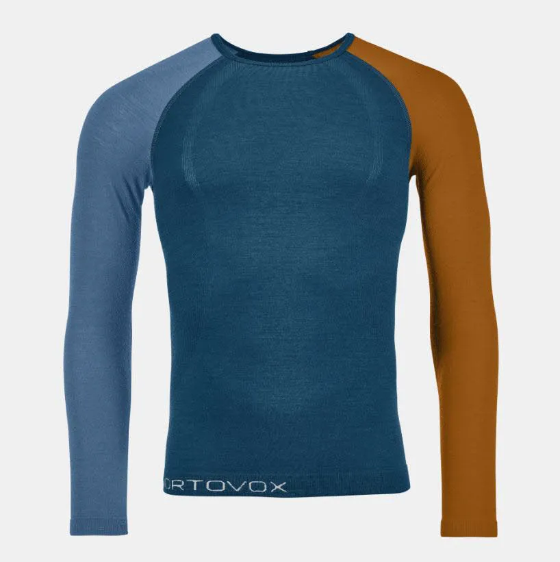 Ortovox 120 COMP Light Herren Longsleeve Langarmshirt blau