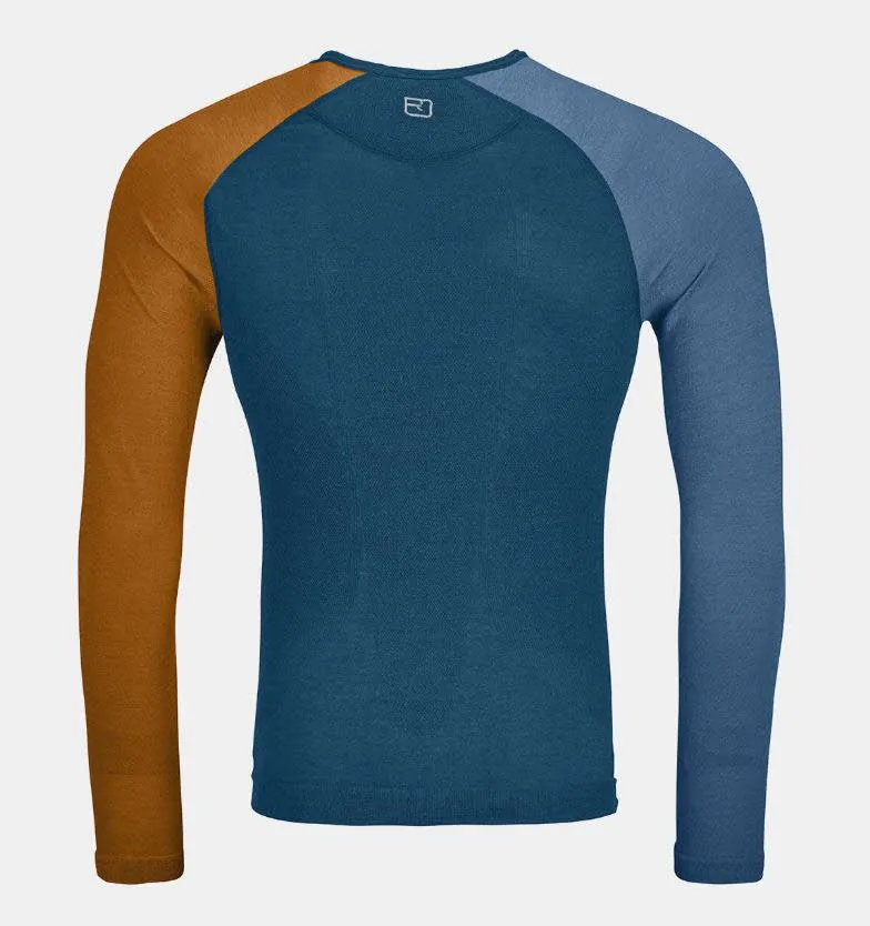 Ortovox 120 COMP Light Herren Longsleeve Langarmshirt blau