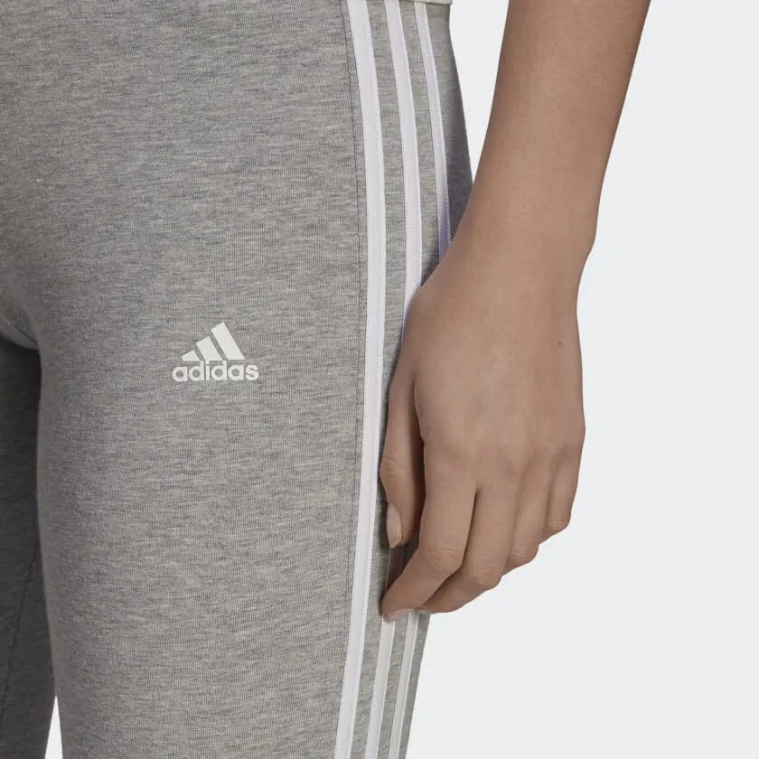 adidas W 3S Damen ESSENTIAL Leggings Longtights Sporttights grau NEU