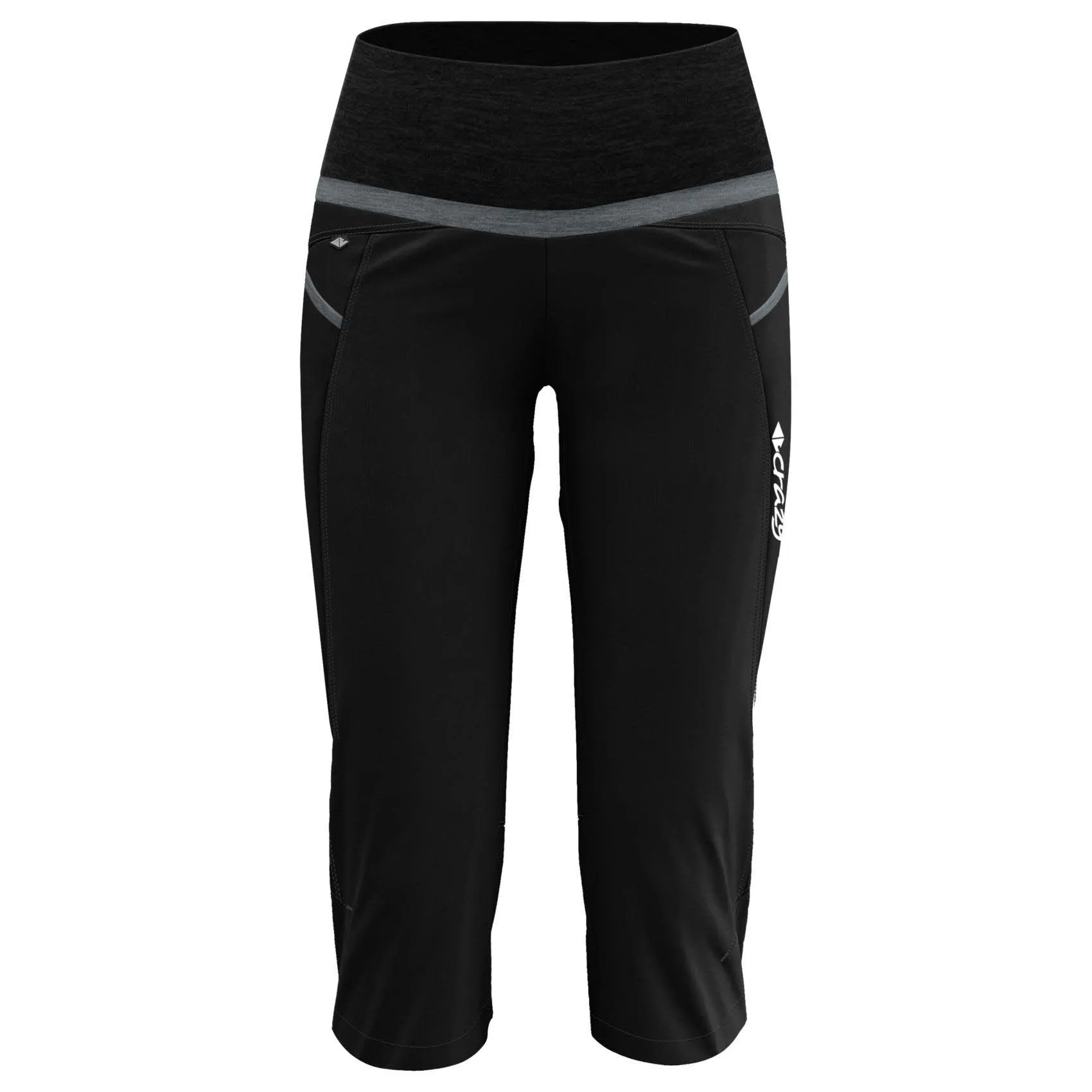 Crazy Mid Short Exit Damen Sport-Hose Wander-Shorts schwarz
