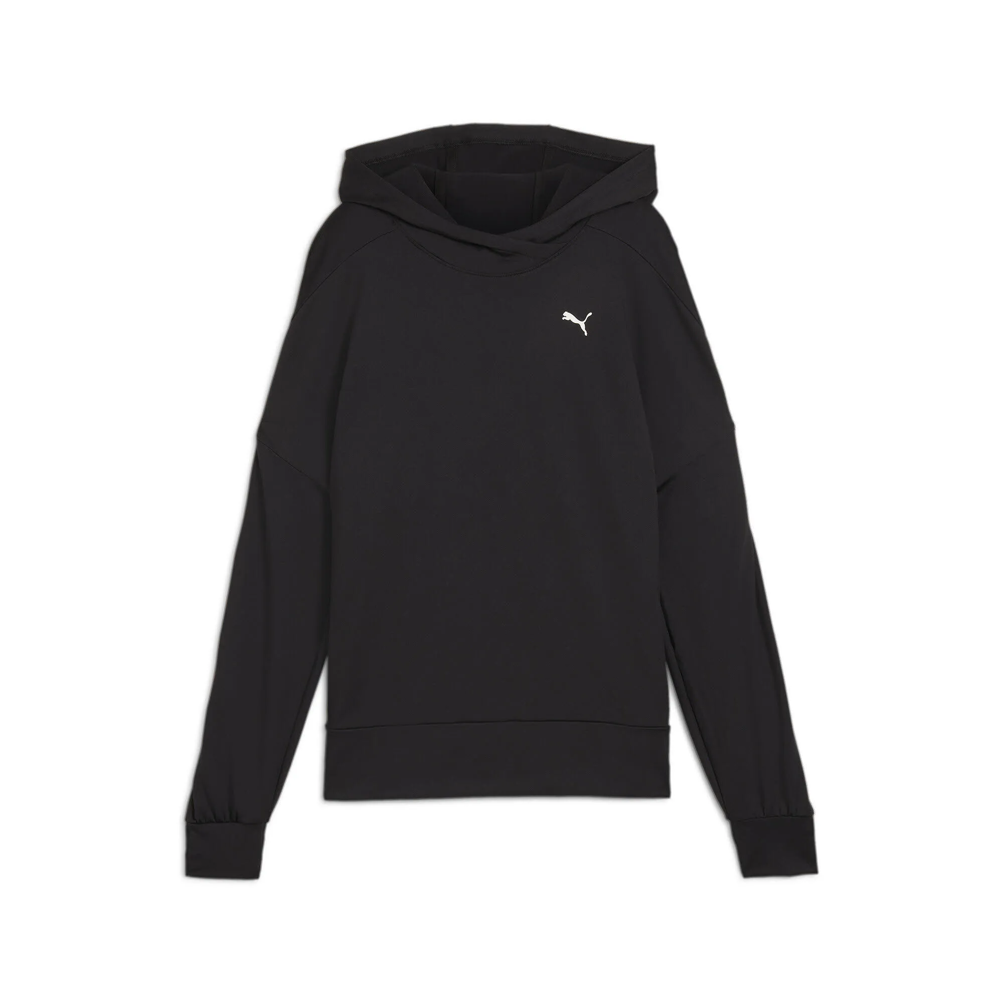 Puma CLOUDSPUN Damen Hoodie Kapuzenpullover schwarz