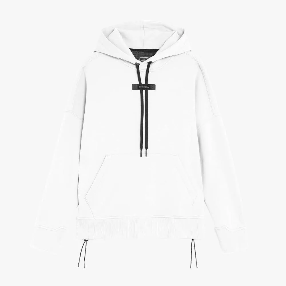 On HOODIE Damen Kapuzenpullover Trainingspullover Sportpullover weiß