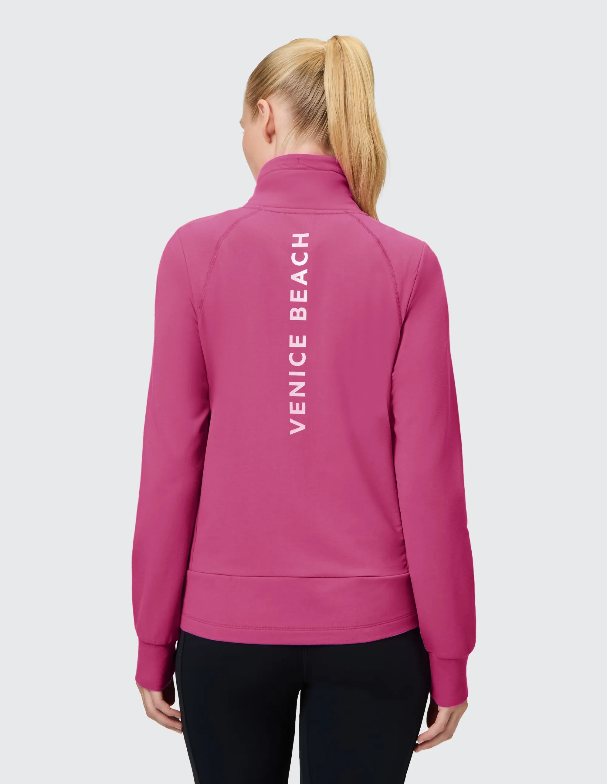 Venice Beach FLORENCE Sweatjacke Damen pink