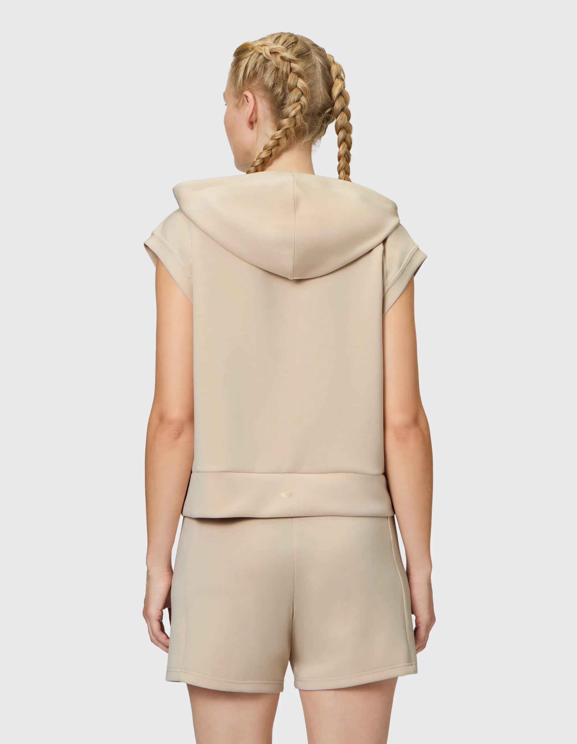 Venice Beach DARLIS Sleeveless Hoodie Damen beige