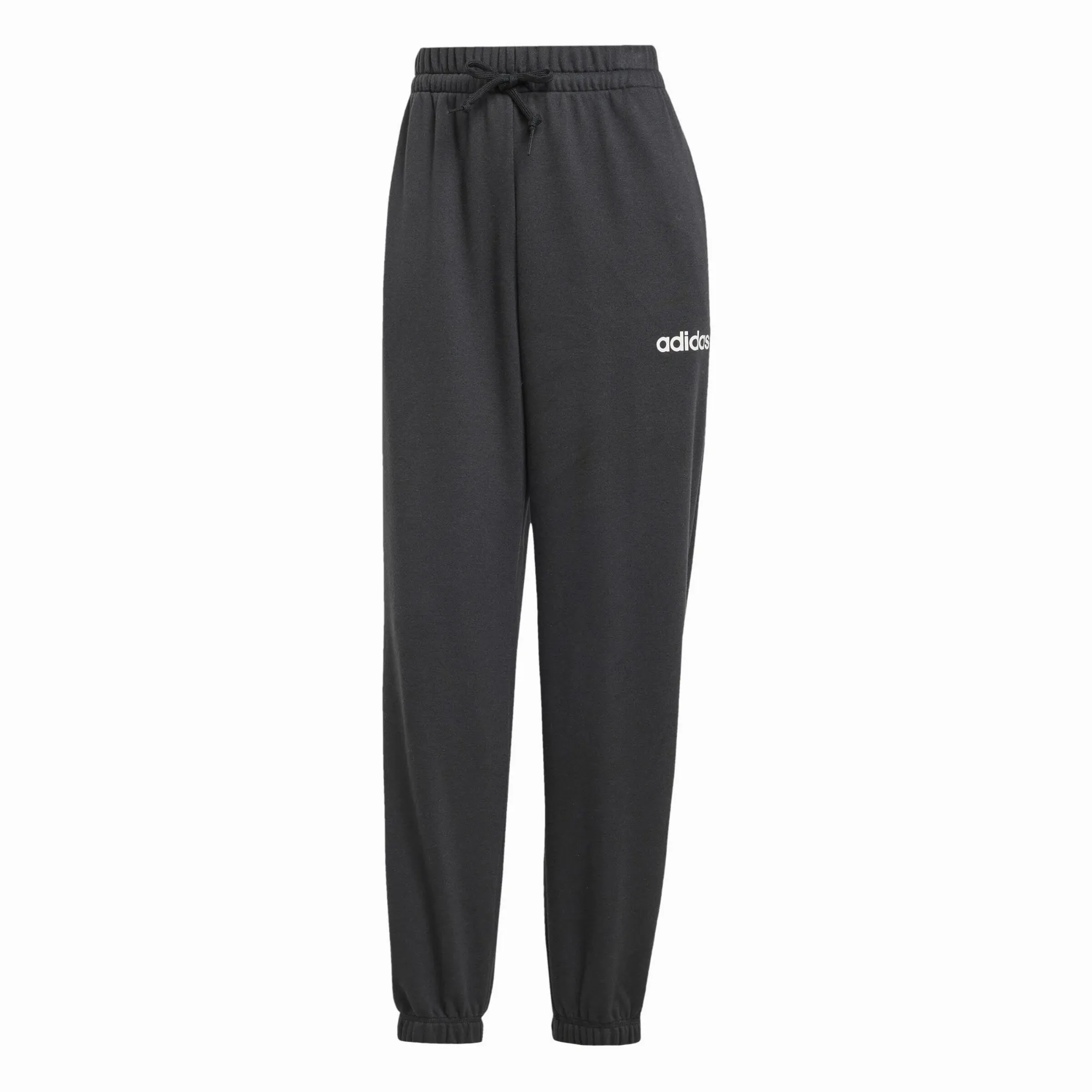adidas Essentials Linear French Terry Cuffed Hose Sweathose Damen schwarz