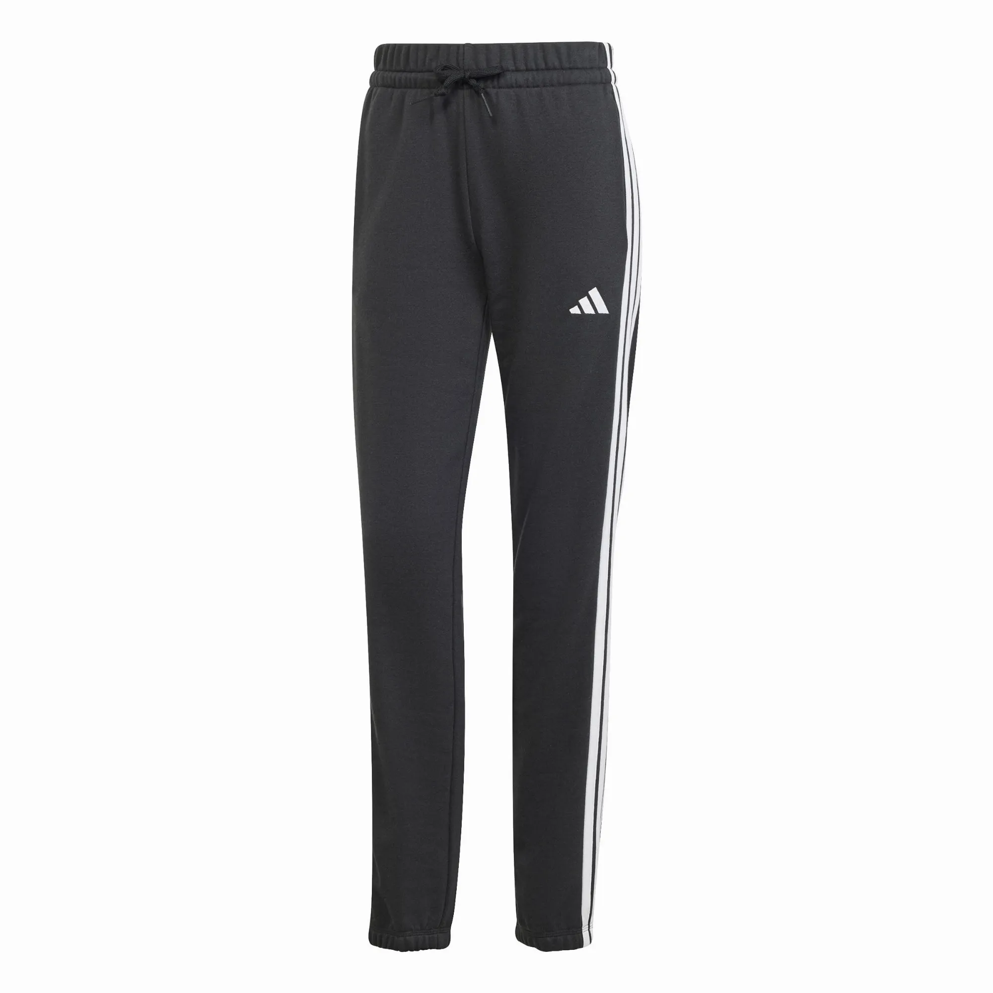 adidas Essentials 3-Streifen Terry Cuffed Hose Sweathose Damen schwarz