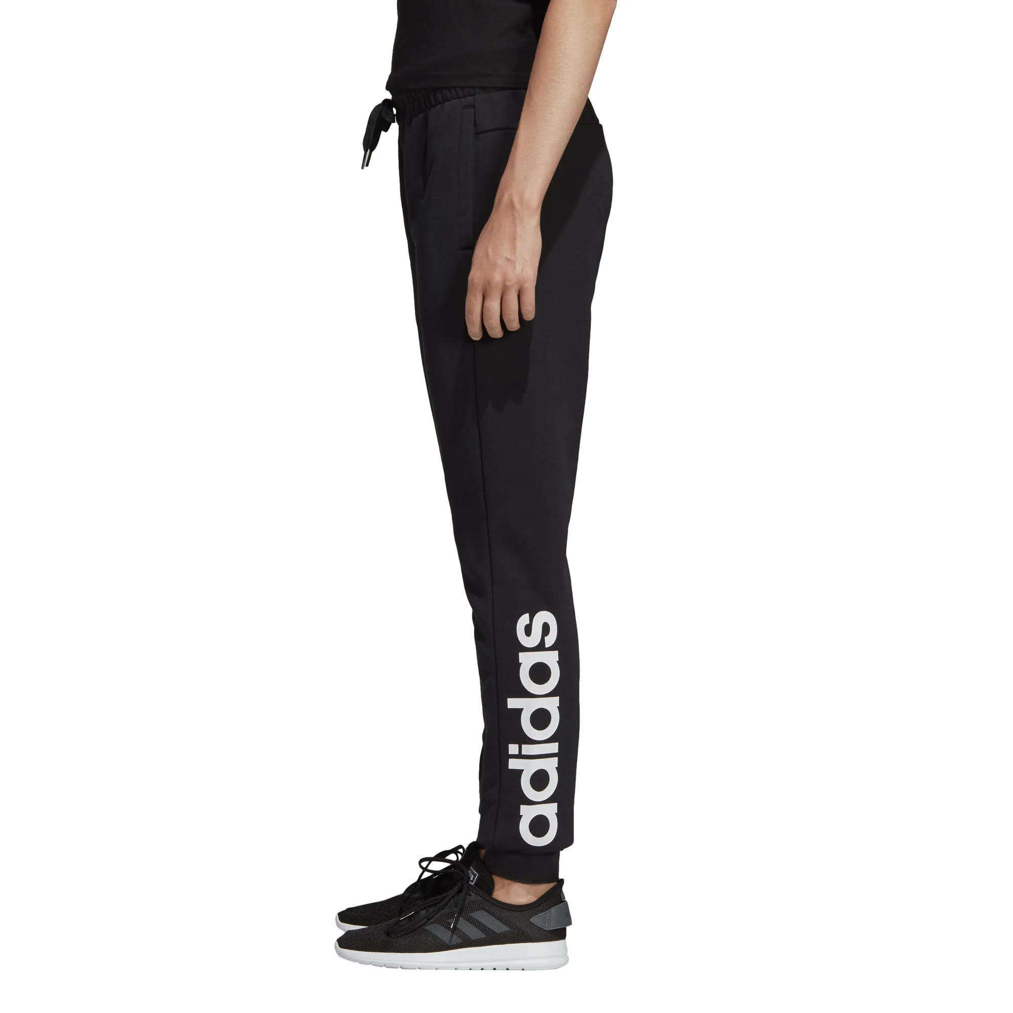 adidas Essentials Linear Hose Damen Freizeit Training Fitness NEU