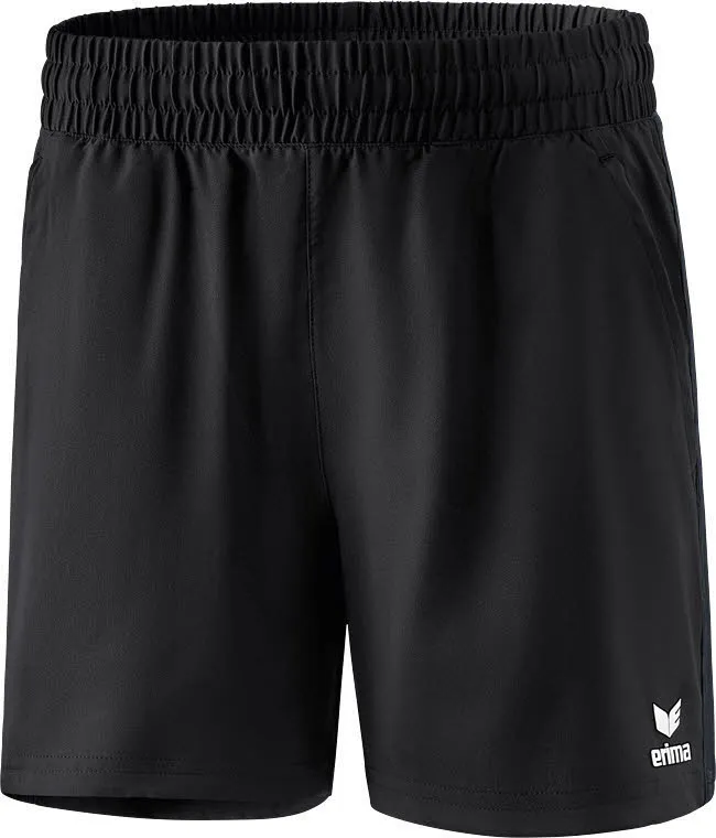 erima Premium One 2.0 Damen Short Polyester Sporthose Fitness schwarz NEU