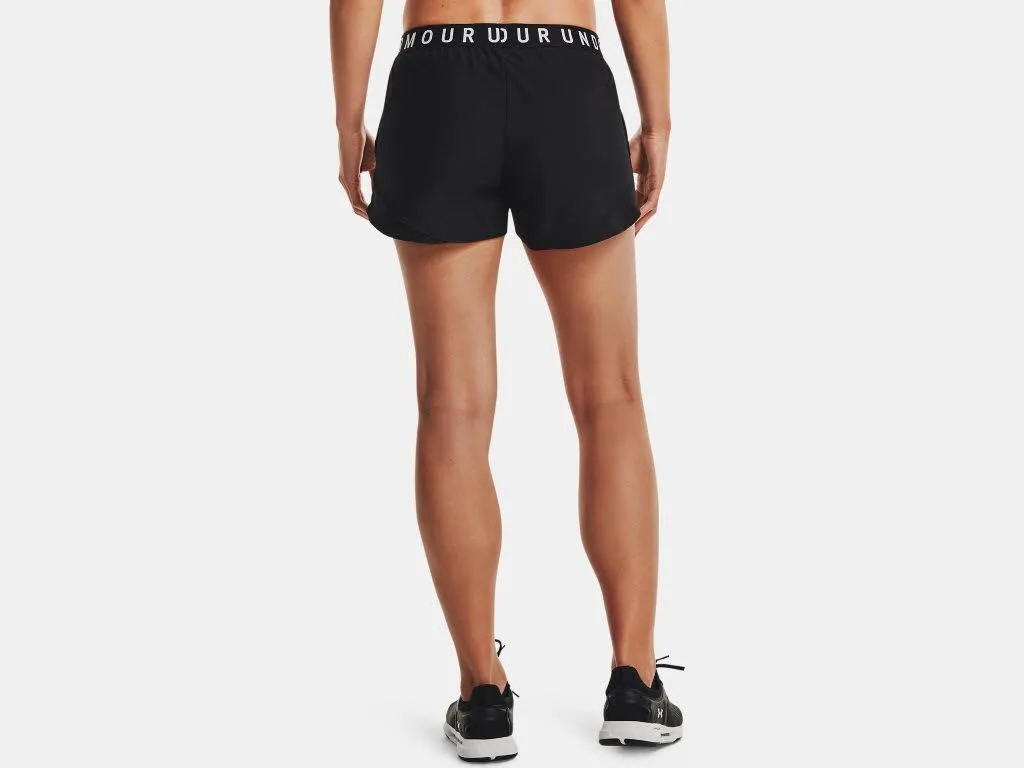 Under Armour Play Up Short 3.0 Damen Shorts Laufhose kurz Sportshorts schwarz NEU