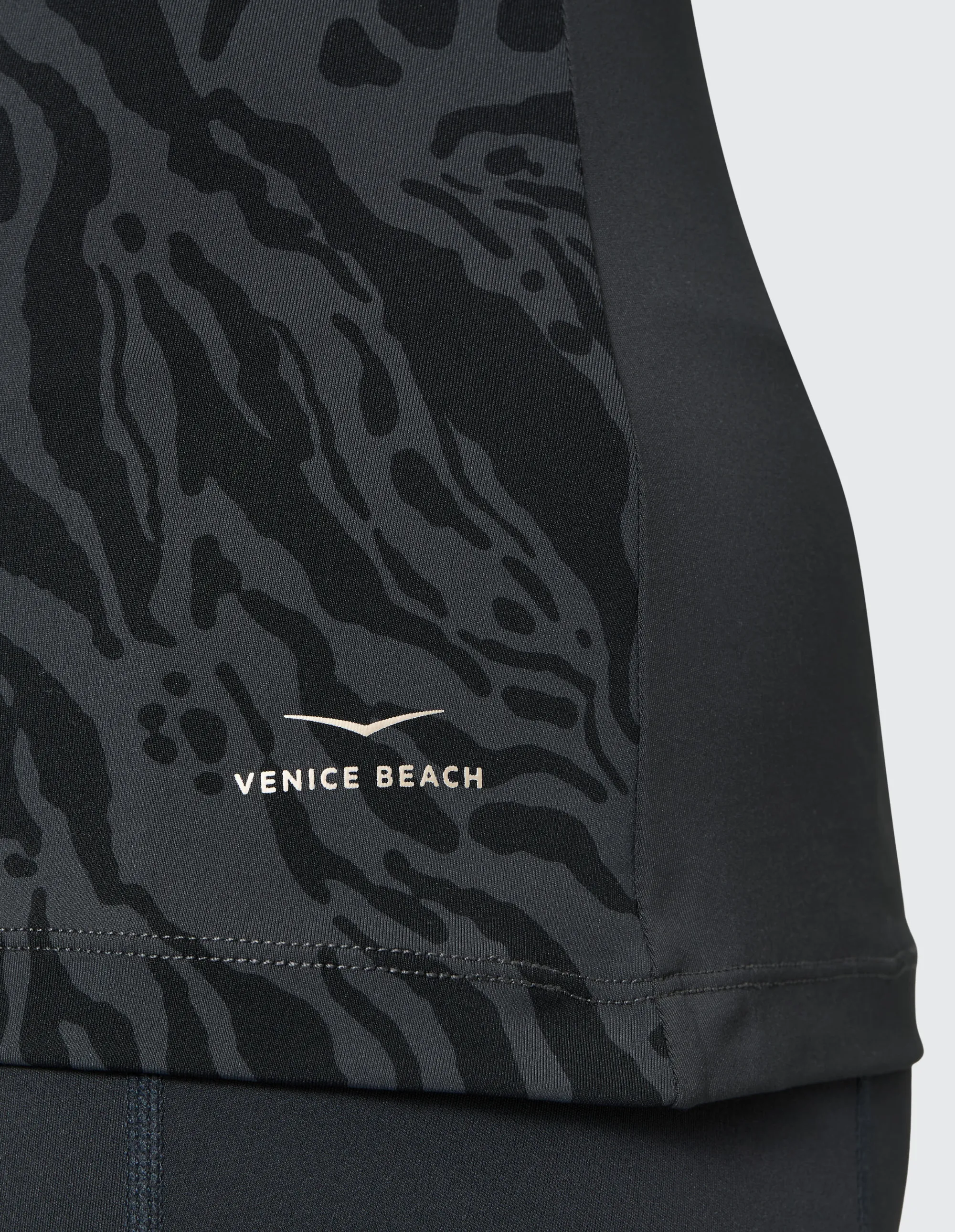 Venice Beach ENNY Sporttop Tanktop Damen schwarz dunkelgrau