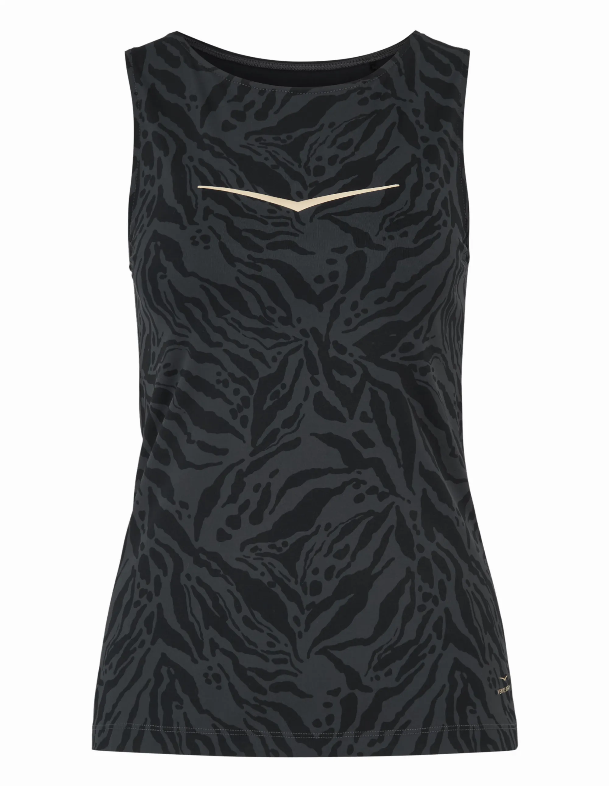 Venice Beach ENNY Sporttop Tanktop Damen schwarz dunkelgrau