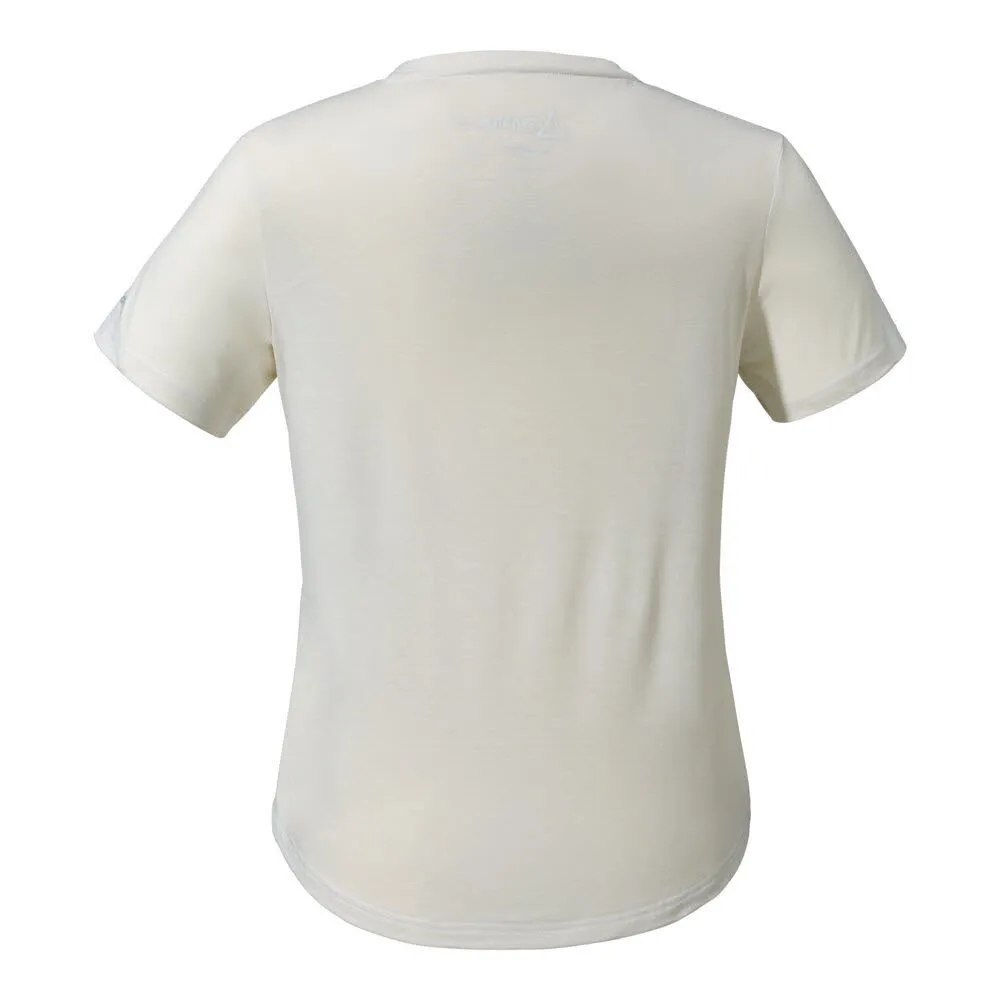 Schöffel T-Shirt Haberspitz L Funktionsshirt Freizeitshirt Damen weiß