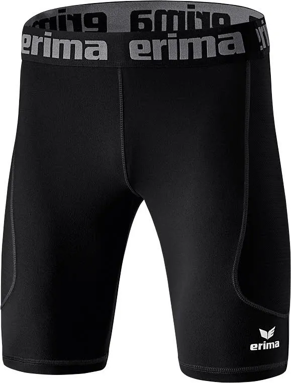 erima ELEMENTAL tight short Herren Trainingsshorts Sportshorts schwarz NEU
