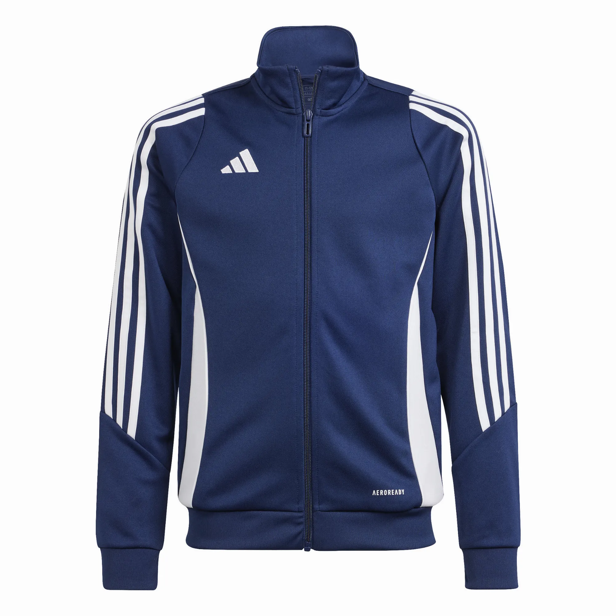 adidas Tiro 24 Kids Trainingsjacke Sportjacke Kinder dunkelblau