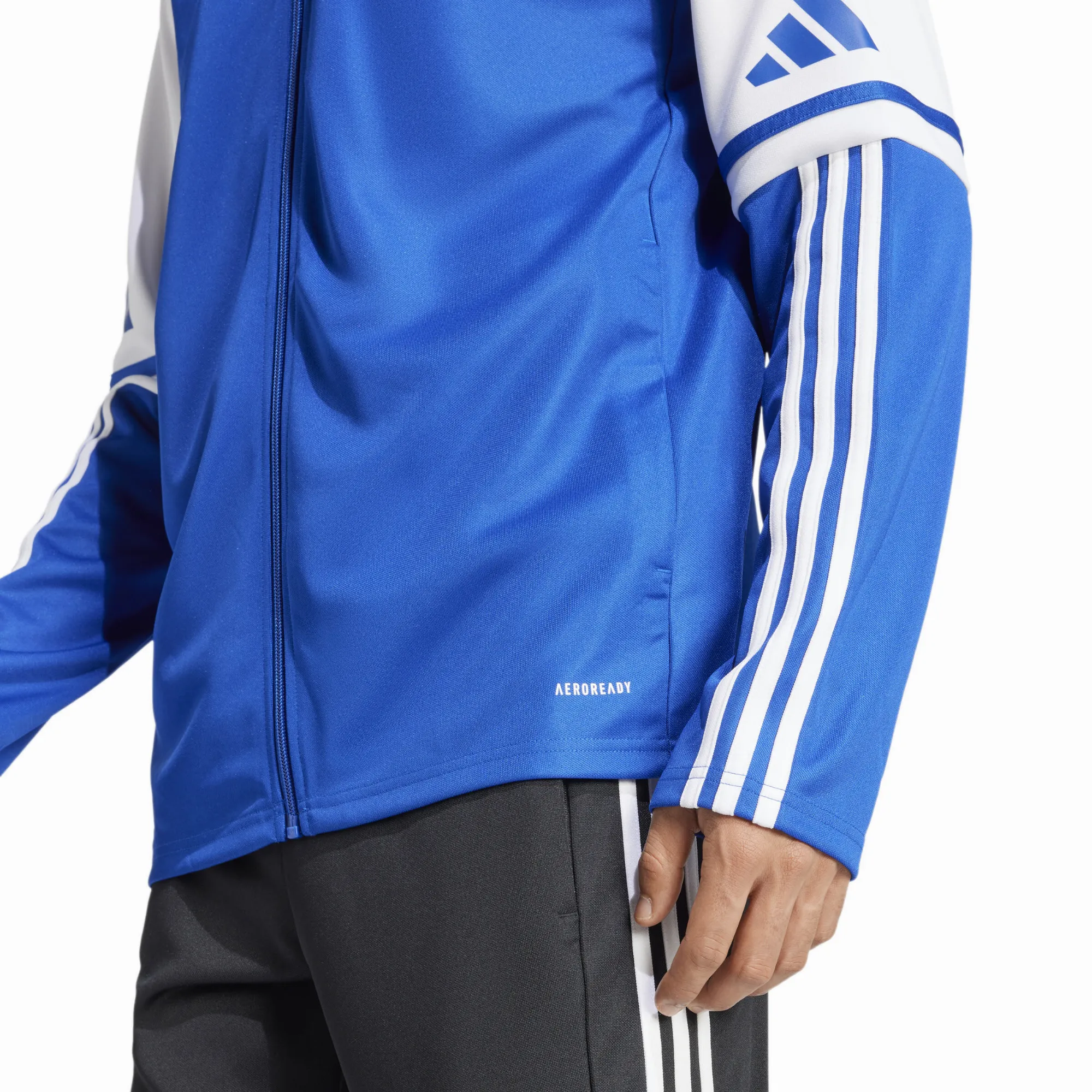 adidas Squadra 25 Trainingsjacke Sportjacke Herren blau weiß