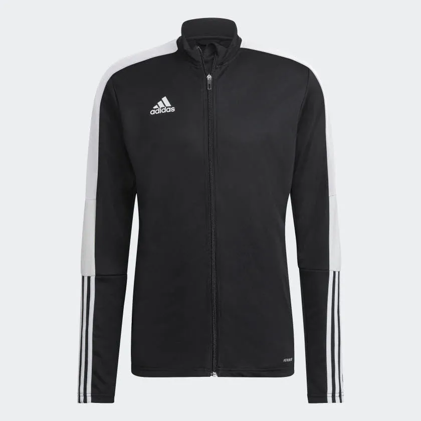 adidas Tiro ESSENTIALS Herren Sport Trainingsweste Fußballjacke schwarz NEU