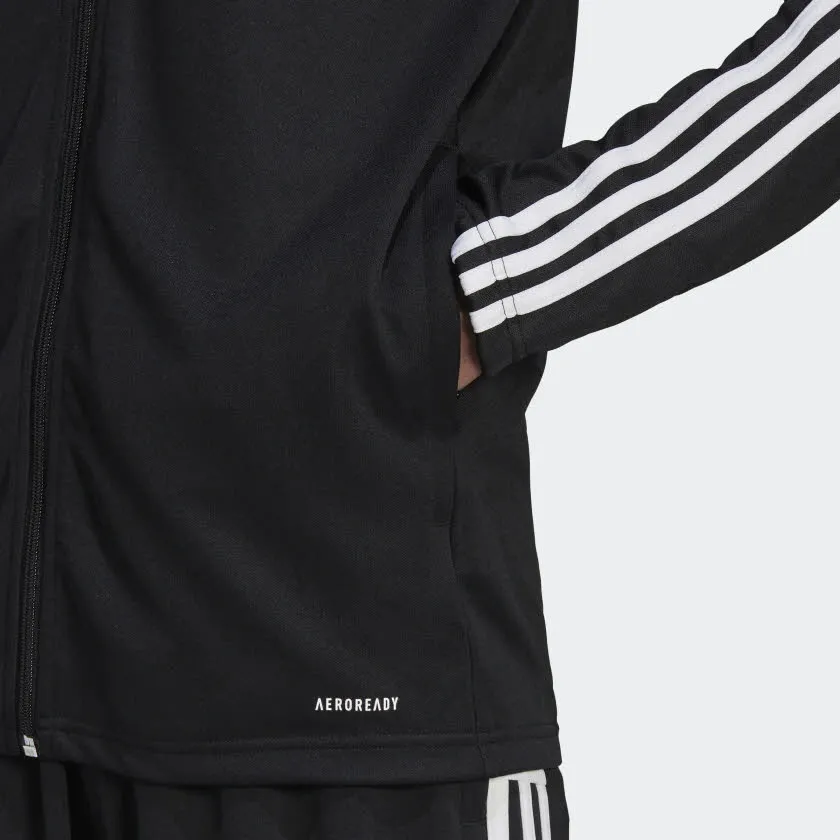 adidas Tiro ESSENTIALS Herren Sport Trainingsweste Fußballjacke schwarz NEU