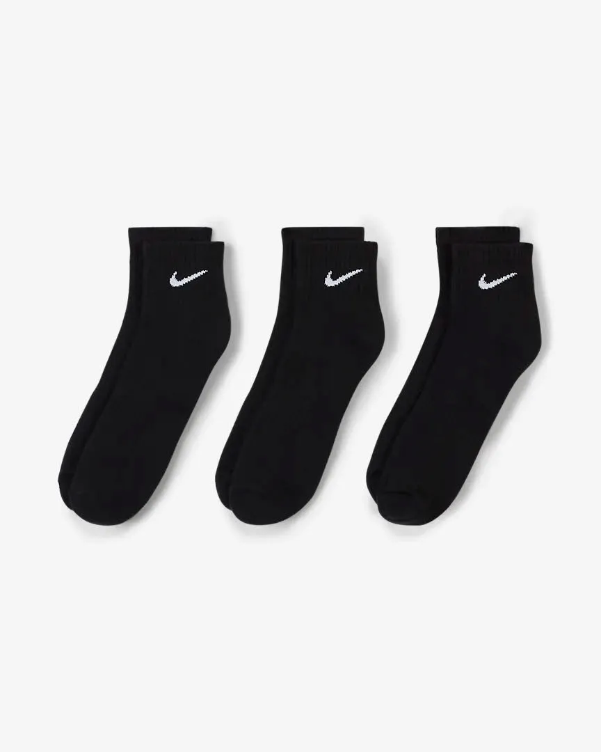 Nike Everyday Cushioned unisex Freizeit Socken Schwarz NEU