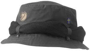 Fjällräven Marlin Mosquito Hat Sonnenhut mit Moskitonetz Wasserabweisend Schwarz