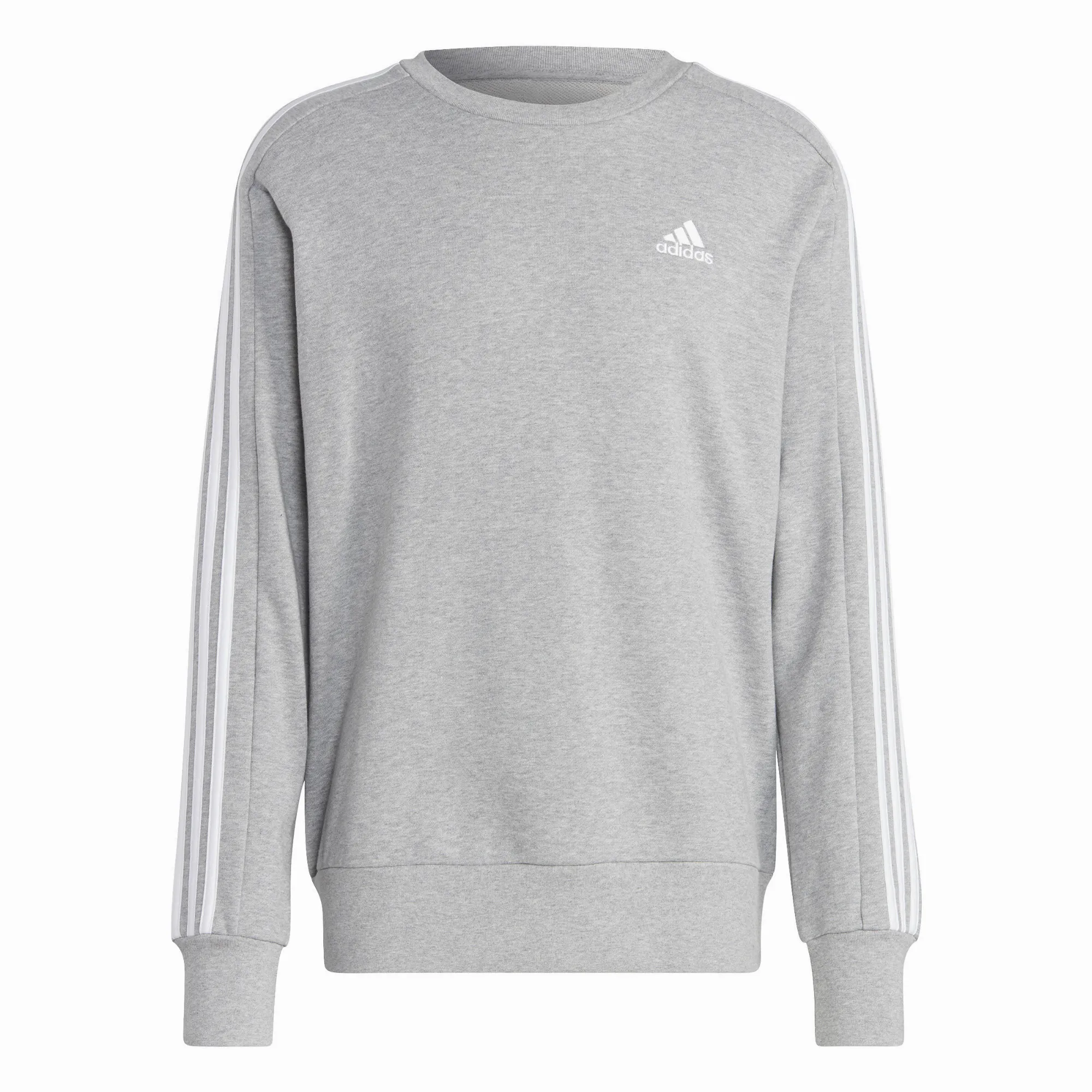 adidas Essentials French Terry Herren Sweatshirt Pullover grau