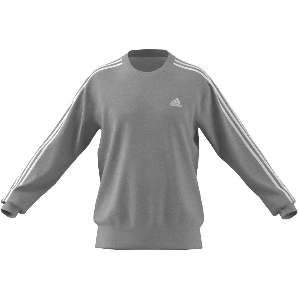 adidas Essentials French Terry Herren Sweatshirt Pullover grau