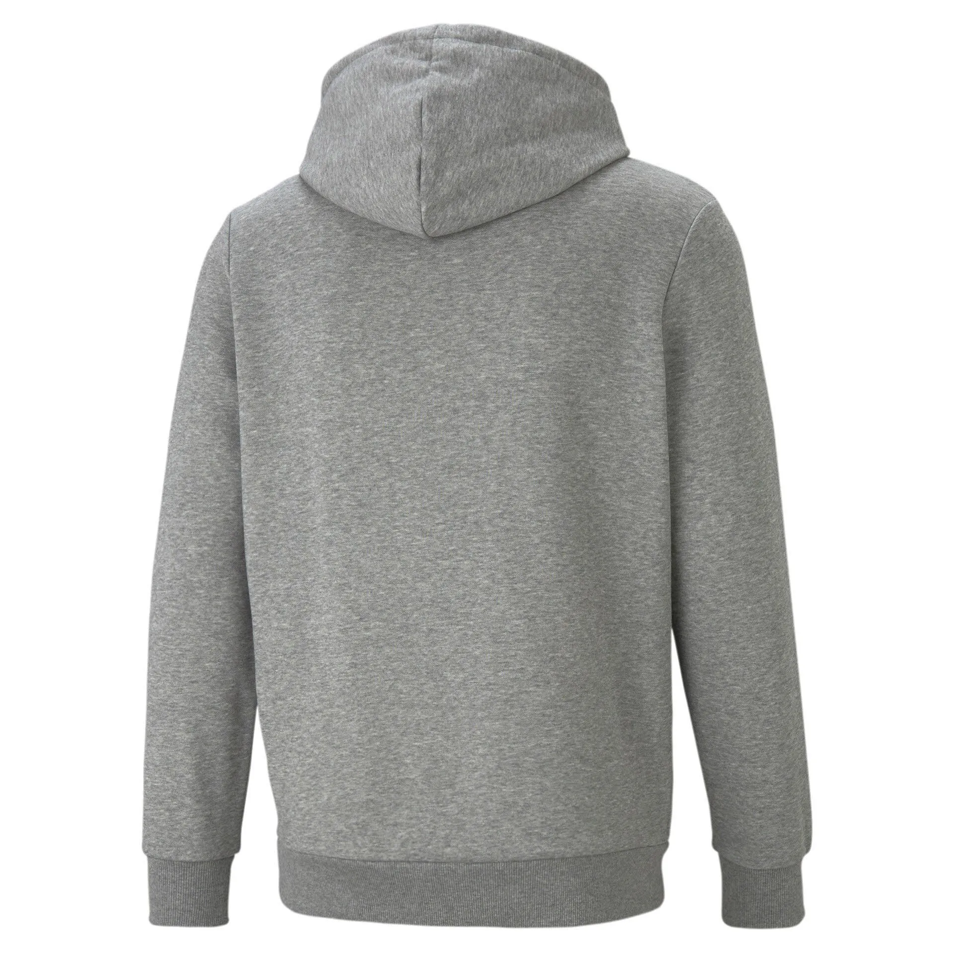 Puma ESS 2 Big Logo Hoodie Sweat mit Kapuze Kapuzenpullover Herren grau