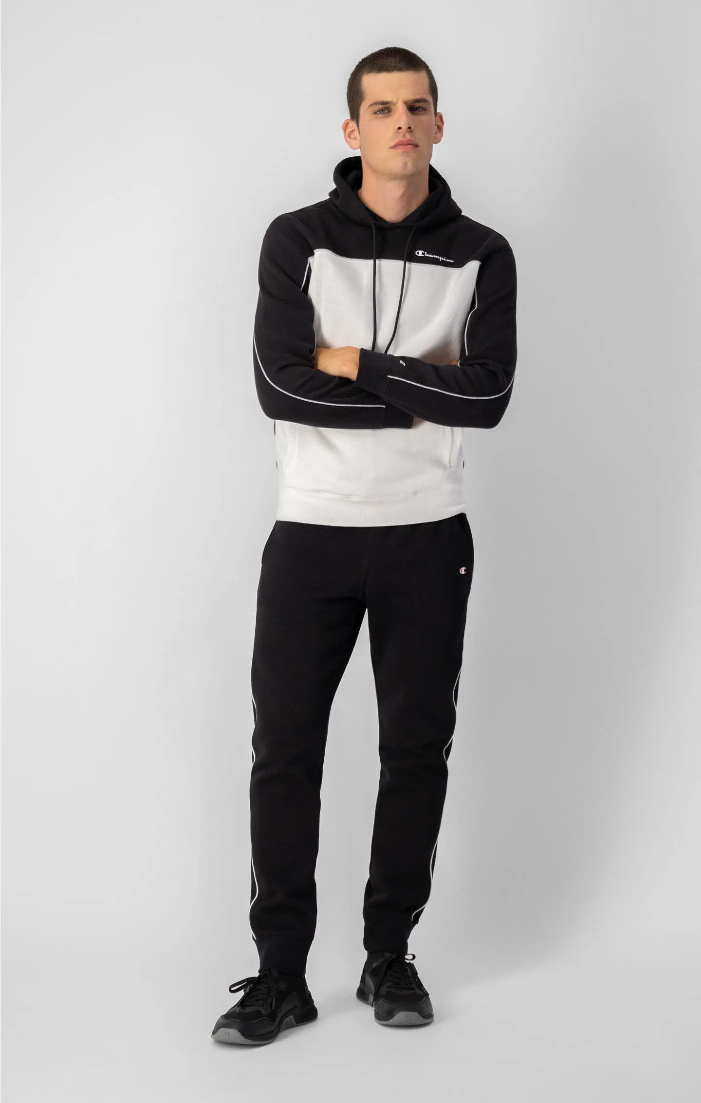Champion Hooded Sweatshirt Sweat mit Kapuze Kapuzenpullover Herren multicolor