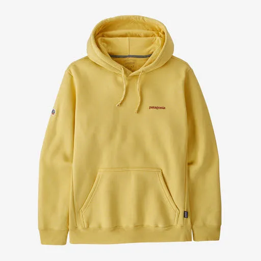 Patagonia Fitz Roy Ion Uprisal Herren Hoodie Kapuzenpullover gelb