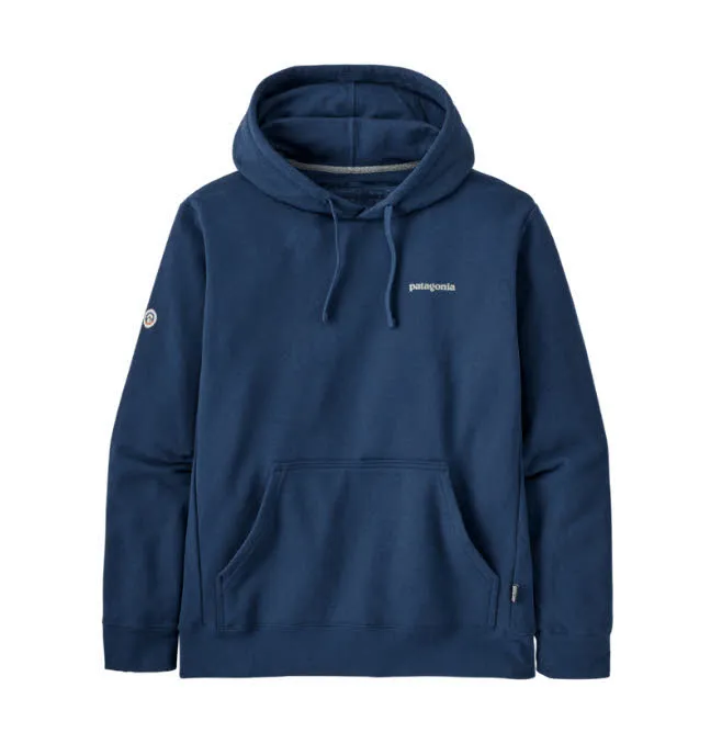 Patagonia Fitz Roy Icon Uprisal Hoody Kapuzenpullover Herren dunkelblau