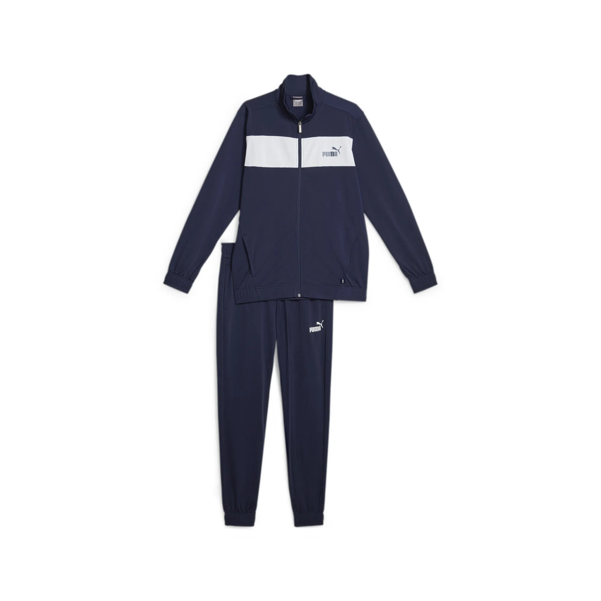 Puma Poly Herren Trainingsanzug Jogginganzug blau