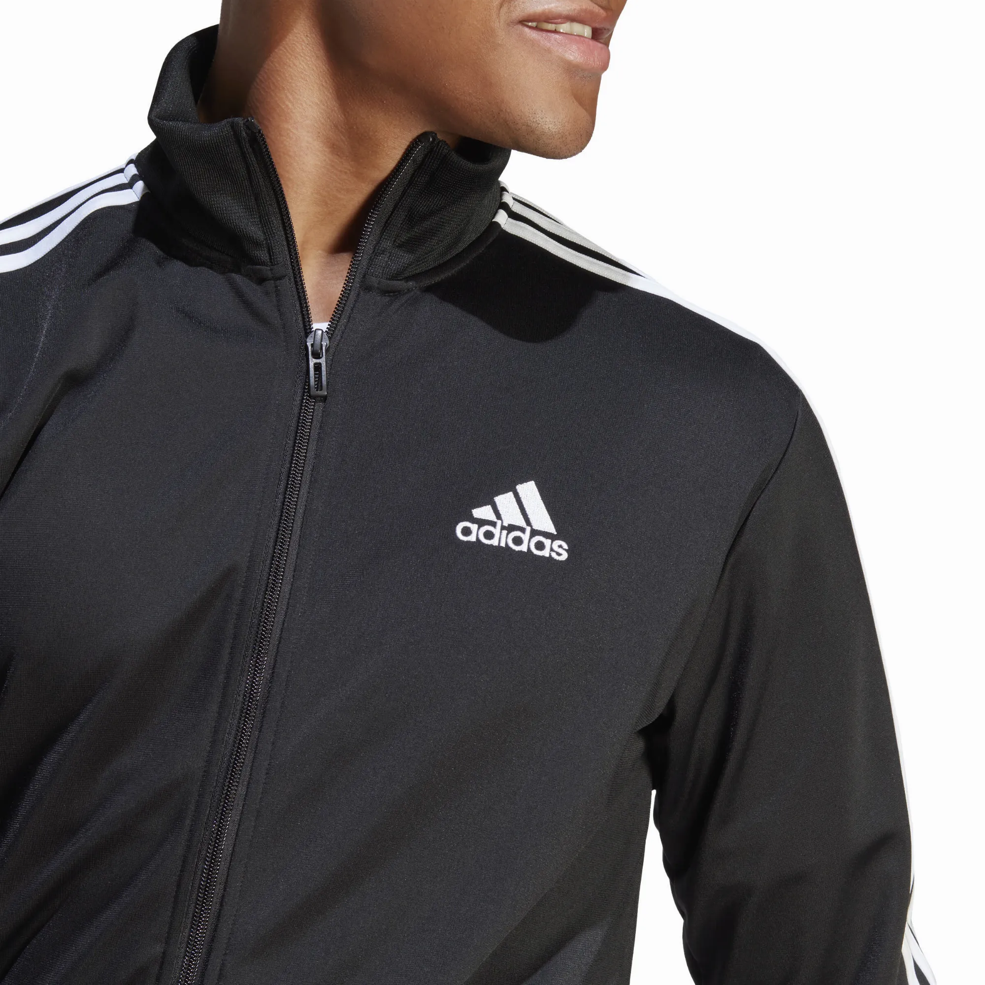 adidas M 3S TR TT TS Herren Tracksuit Sportanzug Herren schwarz
