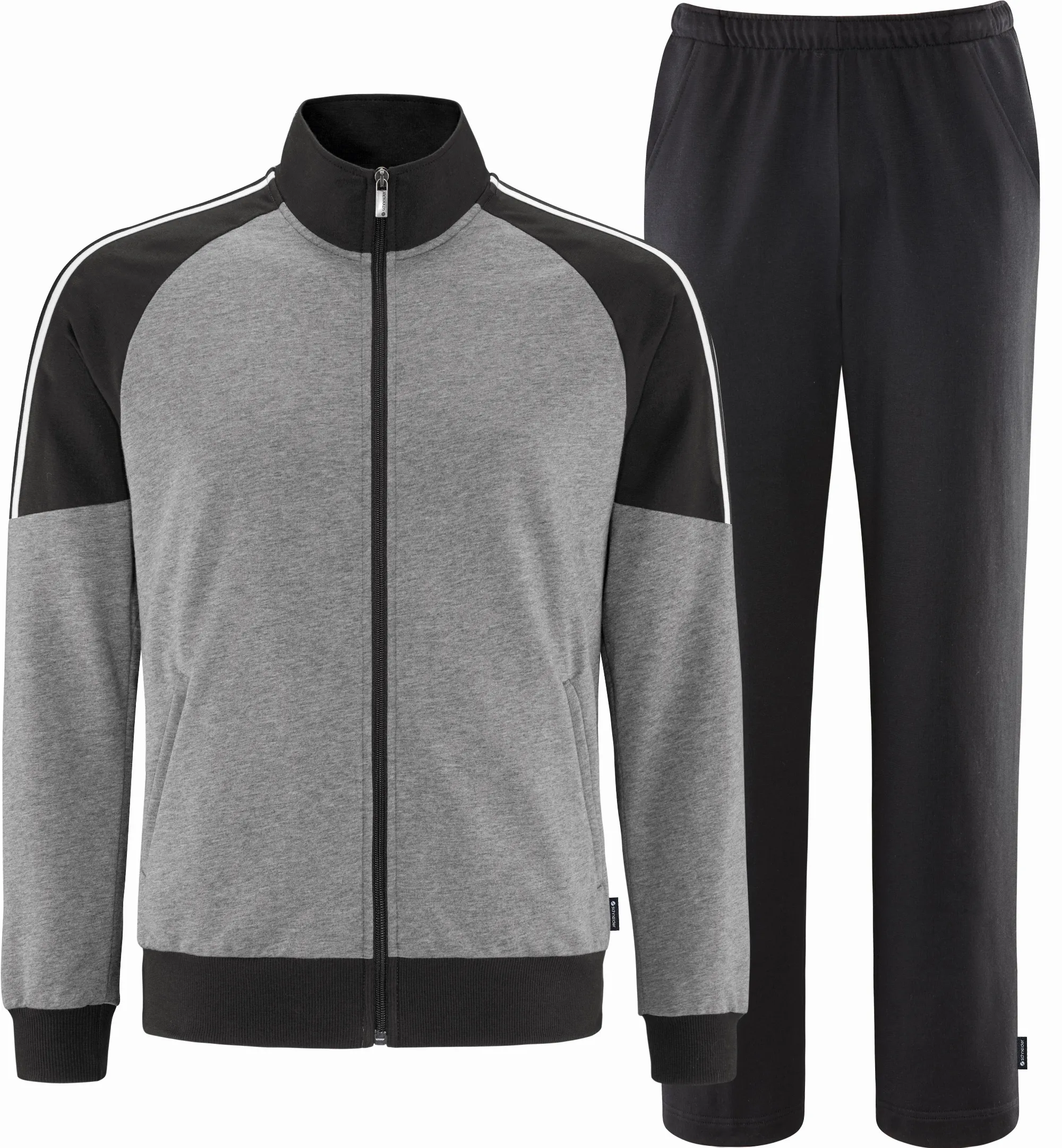 Schneider Flynnm-Anzug Herren Trainingsanzug Jogginganzug grau