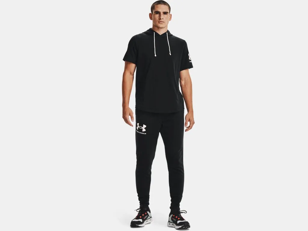 Under Armour UA Rival Terry Herren Jogginghose Trainingshose schwarz NEU