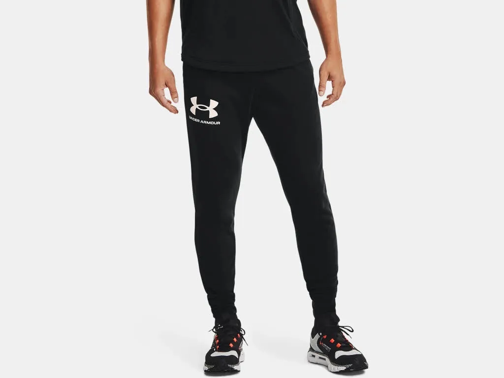 Under Armour UA Rival Terry Herren Jogginghose Trainingshose schwarz NEU