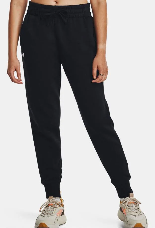 Under Armour Rival Fleece Damen Jogginghose Sporthose schwarz