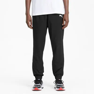 PUMA ACTIVE Woven Pants cl Herren Jogginghose Trainingshose schwarz NEU