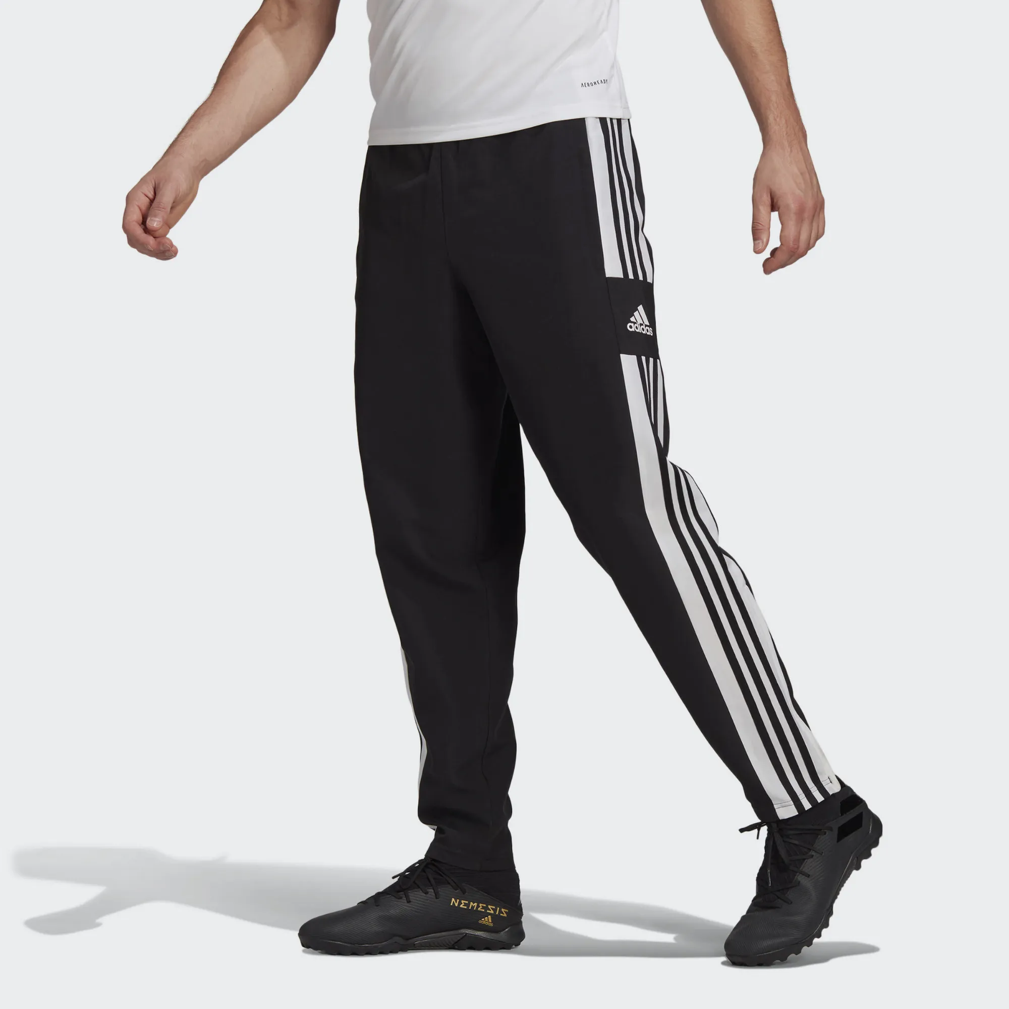 adidas Squadra 21 Herren Jogginghose Trainingshose Präsentationshose schwarz NEU