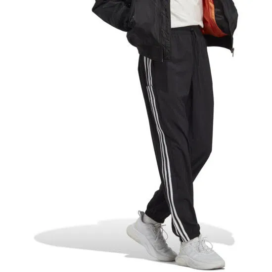 adidas M 3S WV E PT Herren Jogginghose Trainingshose schwarz