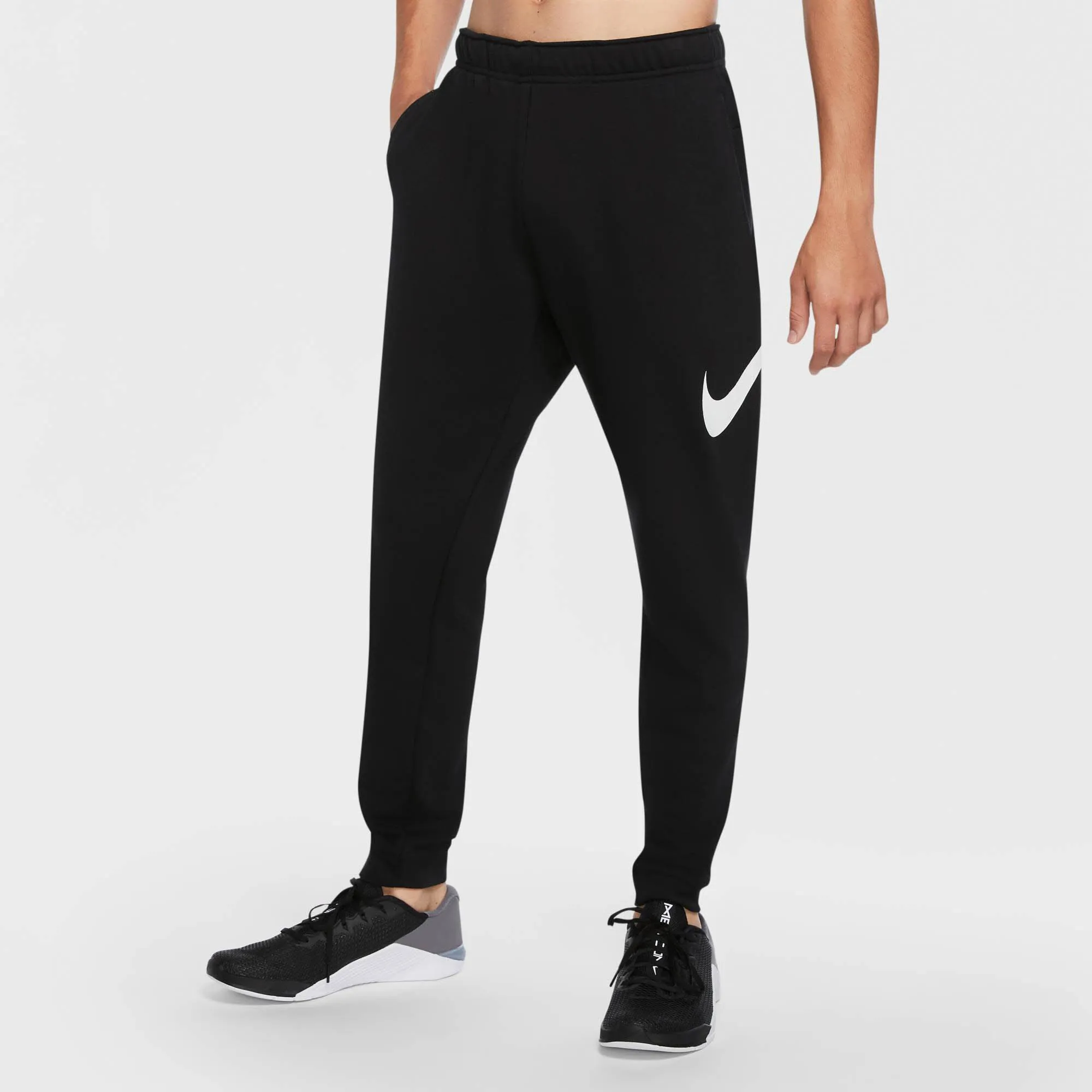 Nike Dri-Fit  Graphic Herren Trainingshose Schwarz